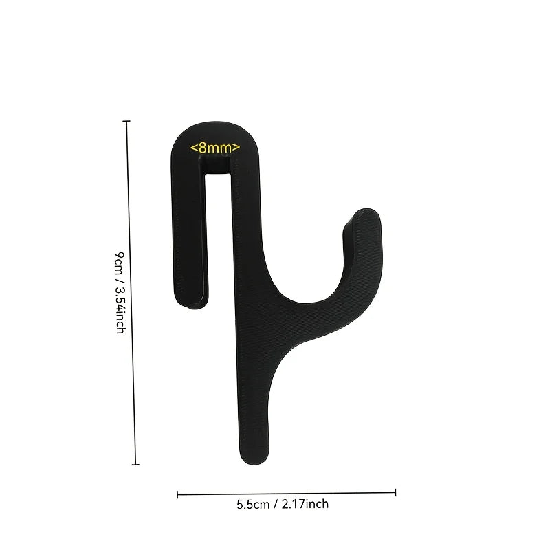 3D Shower Door Towel Hook Glass Doors Bathroom Hanger Clothes
