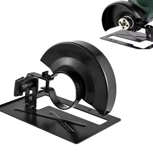 Balance Base Guard Cover for DIY Woodwoking Tools Adjustable Metal Angle Grinder Bracket Stand Holder Protective Cover Set Peaceful Pleasures Health and Wellness