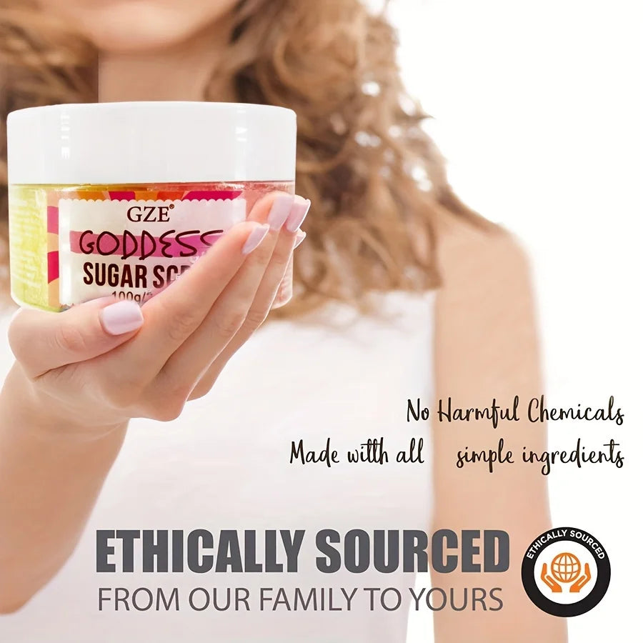 Goddess Body Sugar Scrub – Exfoliating & Moisturizing Polish