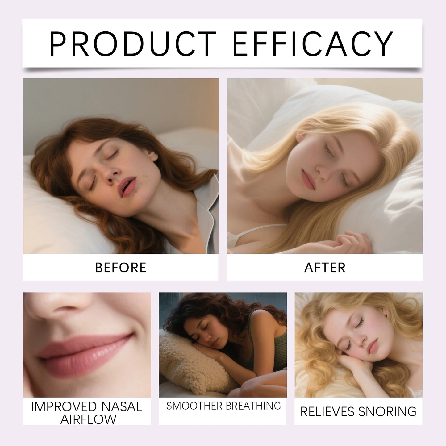 Nasal Strips for Nighttime Breathing | Gentle, Unisex & Daily Use