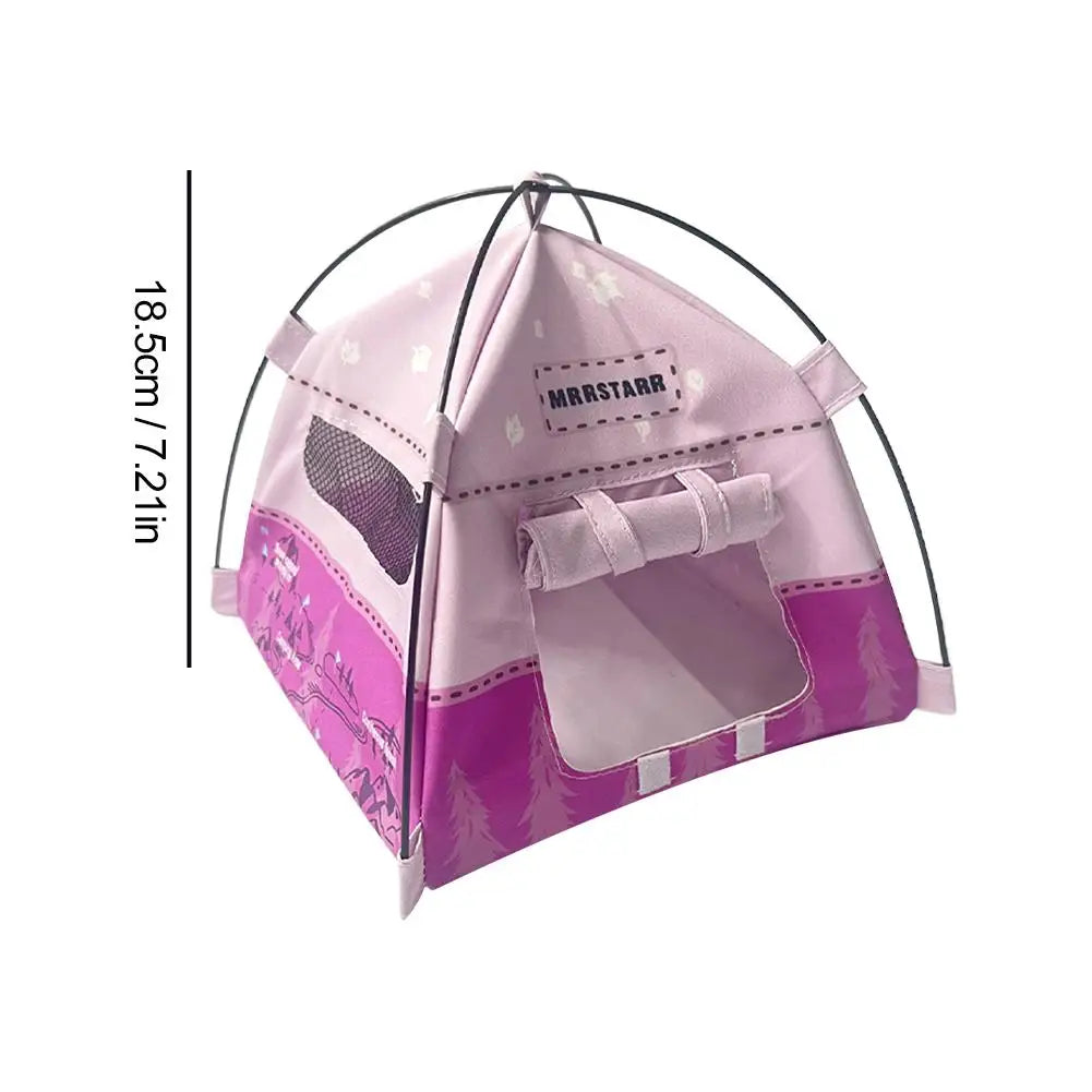 1:12 Scale Miniature Camping Tent Model | Dollhouse Scene Prop Dollhouse Miniature Prop Peaceful Pleasures Health and Wellness
