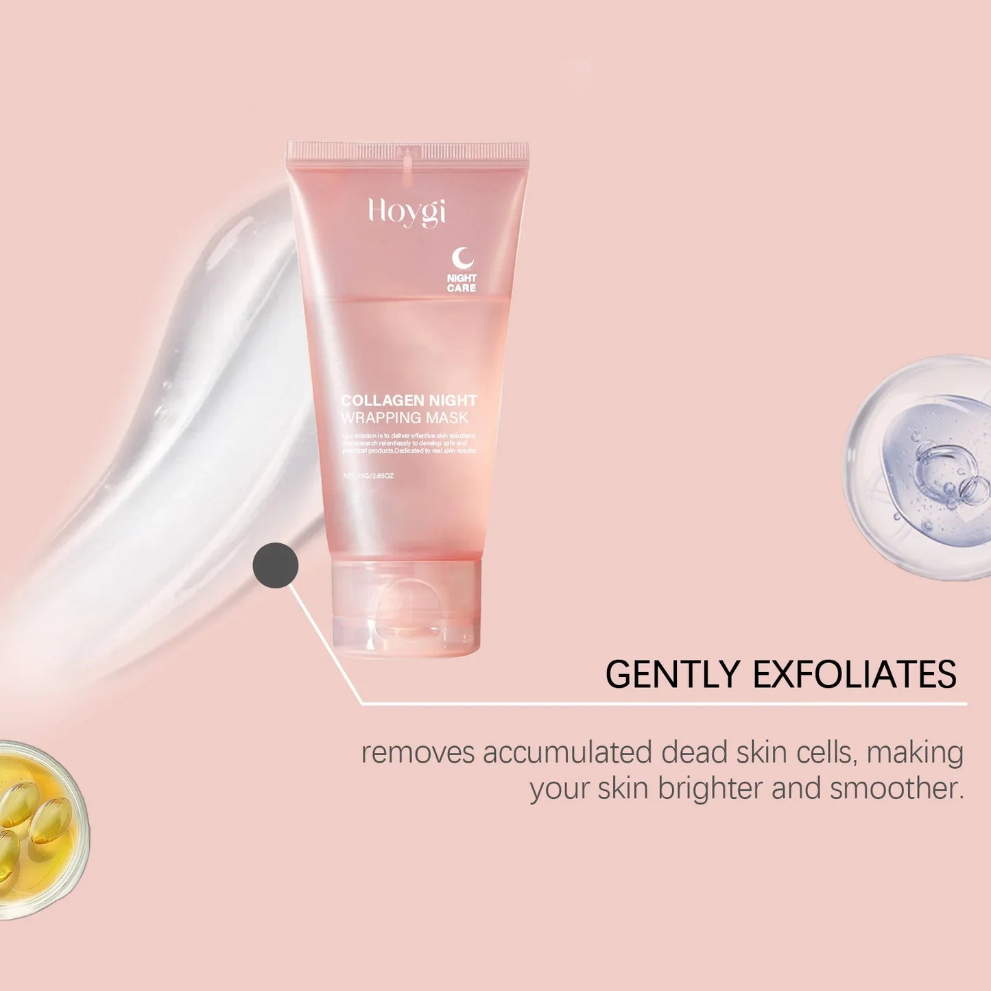 Hoygi Collagen Peel-Off Face Mask – Firming & Hydrating