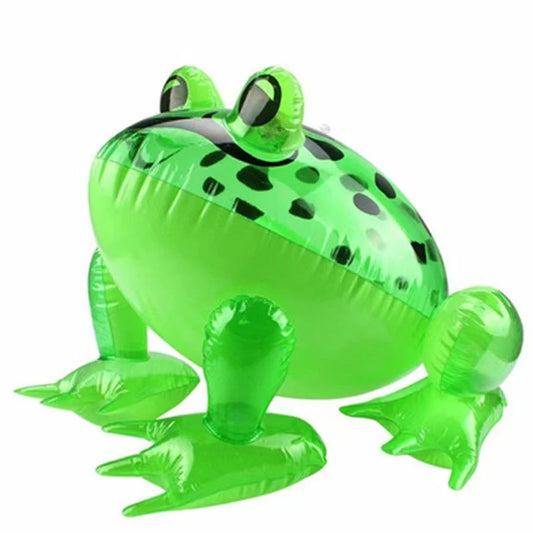 Glowing Inflatable Frog Toy – Kids Party & Birthday Decor Inflatable Party Toy Peaceful Pleasures Health and Wellness