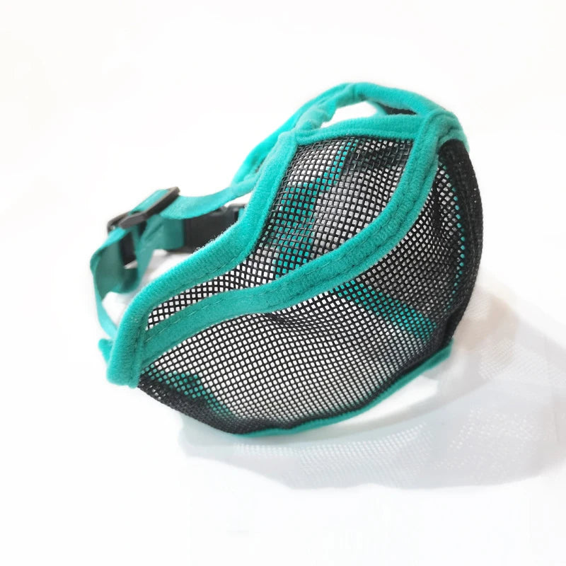 Breathable Mesh Muzzle for French Bulldogs & Pugs | Adjustable