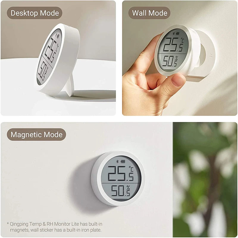 Qingping Bluetooth Temperature Humidity Sensor Lite Version Smart Electric Digital Smart Thermometer For Xiaomi Mijia App Peaceful Pleasures Health and Wellness