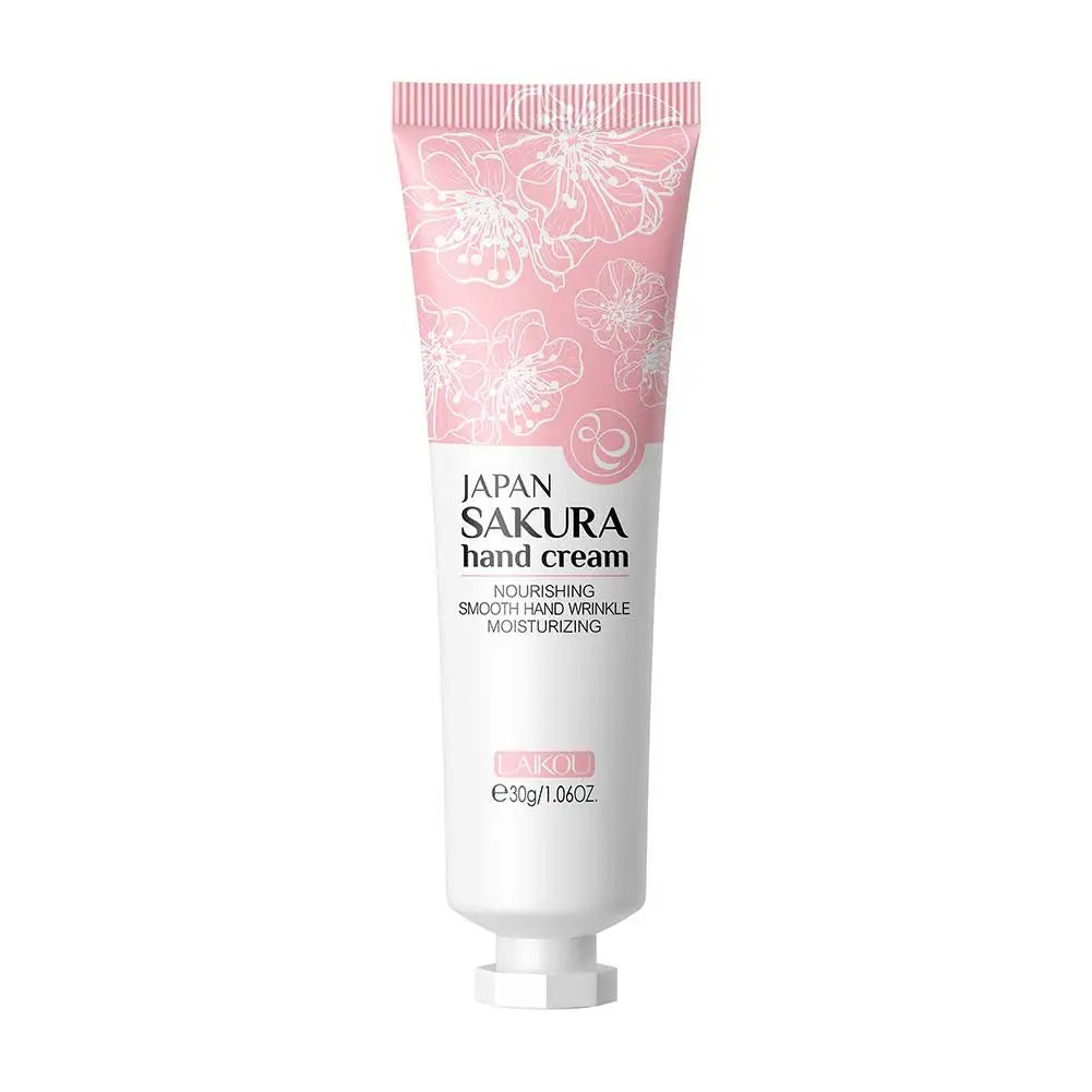 1/2/3pcs 30g Japan Sakura Hand Cream Moisturizing Anti-chapping Repair Soften Skin Hand Cream Winter Nourishing Skin Care Peaceful Pleasures Health and Wellness 1PC
