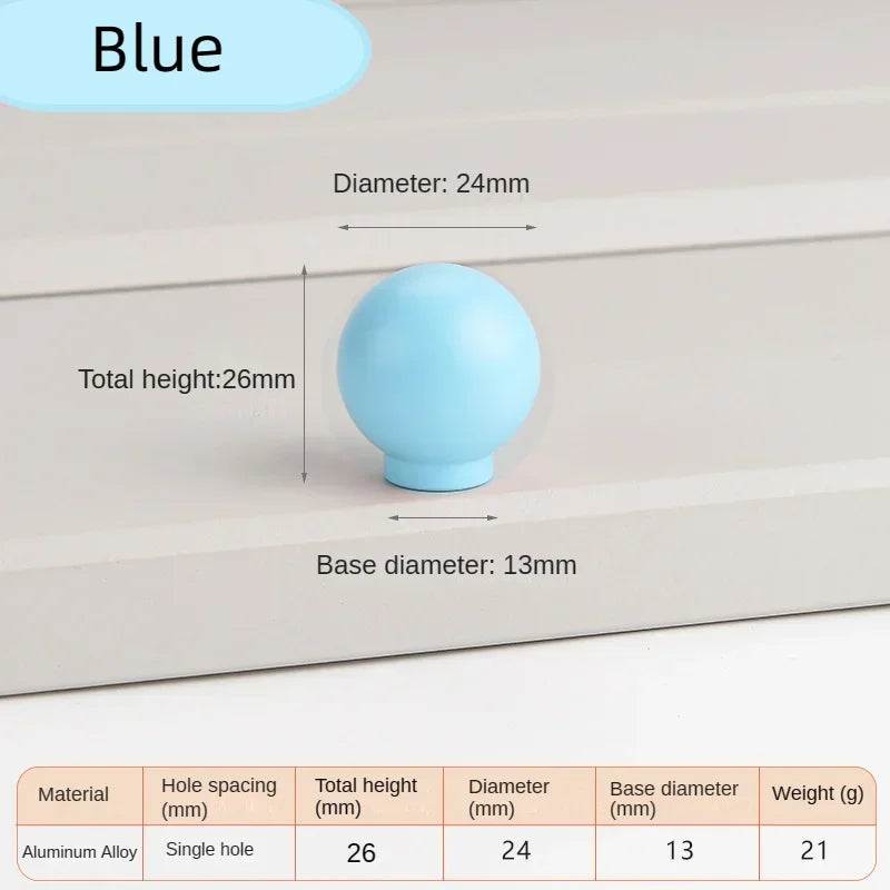 Colorful Ceramic Cabinet Handles 128mm – Kids' Drawer Pulls