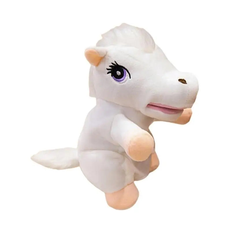 Horse Hand Puppet Plush Toy – Soft Stuffed Animal for Kids