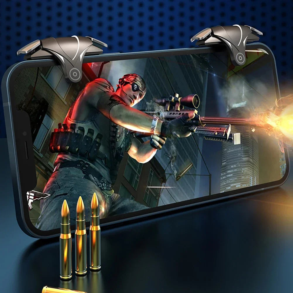 G12 Mobile Gaming Trigger L1 R1 Controller for iOS & Android