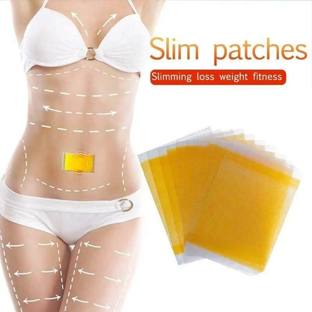 10PCS Body Shaping Patches Belly Toning Pill Fast Burning Fat Lymphatic Improve Stomach Belly Slimming Stickers for Female Male Peaceful Pleasures Health and Wellness