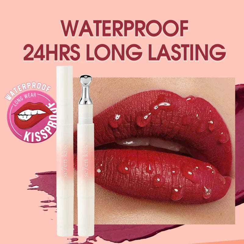 Se7en Kiss Velvet Matte Lip Glaze – Waterproof & Long-Lasting