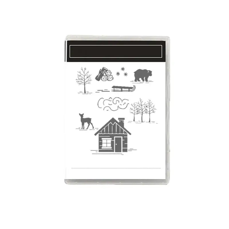 Christmas Carbon Steel Cutting Die & Stamp Set – DIY Crafts