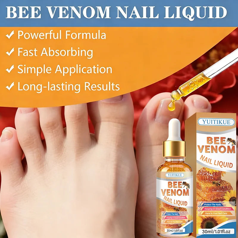 Bee Venom Collagen Nail Treatment Oil – Hydrate & Protect 30ml