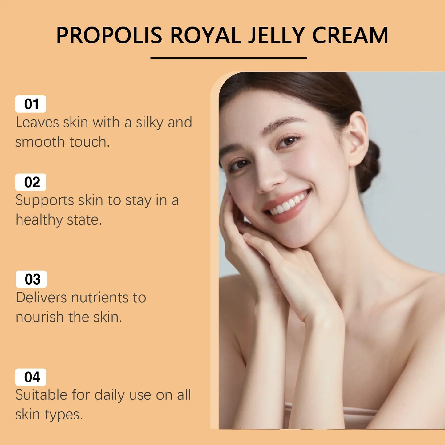 Royal Jelly Body Lotion – Brightening & Hydrating Skin Cream