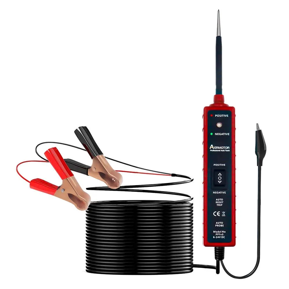 Automotive Electric Circuit Tester 6-24V DC | Power Switch
