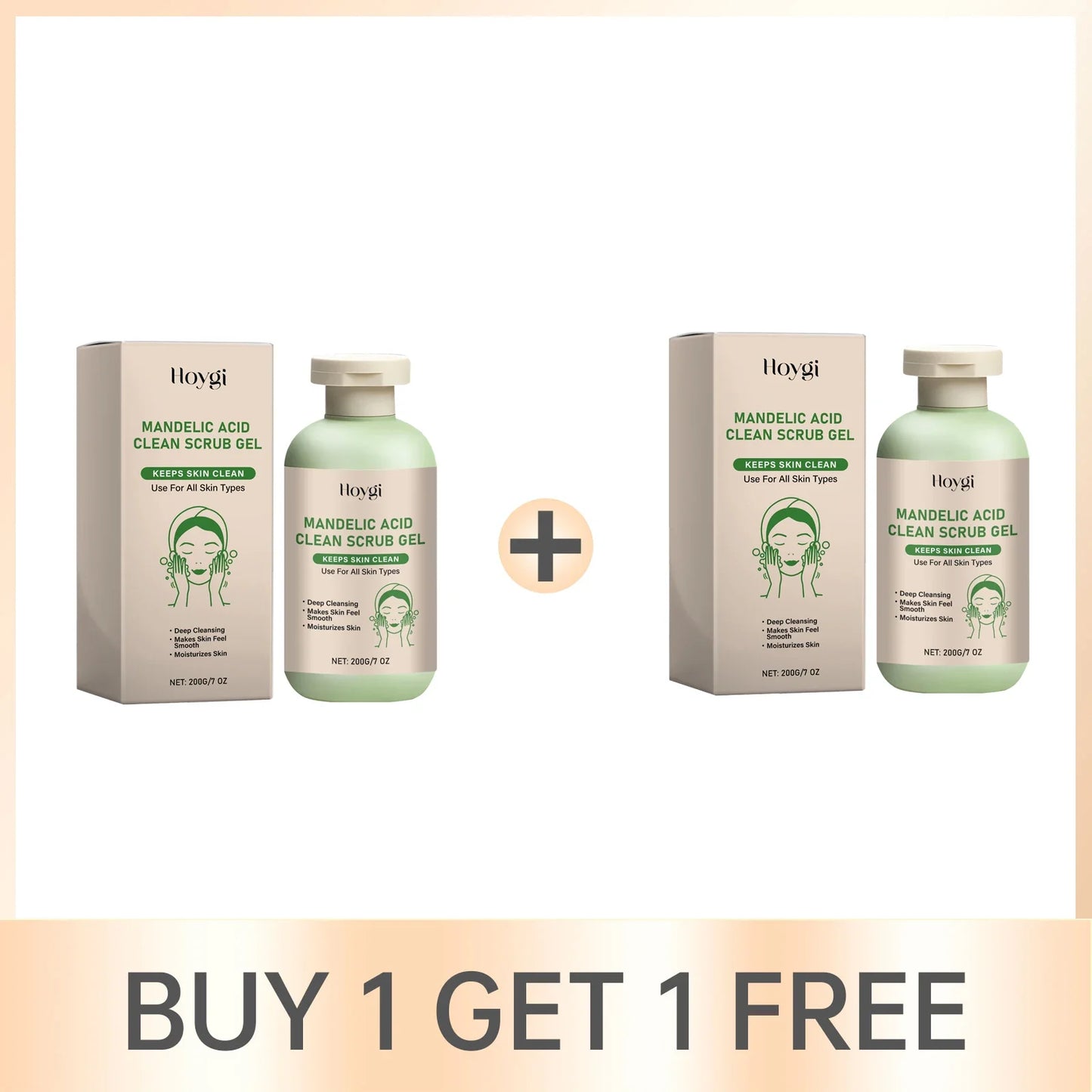 Hoygi Mandelic Acid Body Scrub Gel – Exfoliate & Smooth Skin