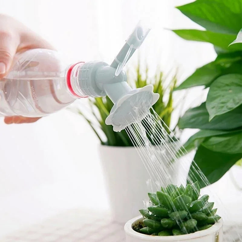 1 Plastic Garden Sprinkler Nozzle Shower Head Watering Can Bottle