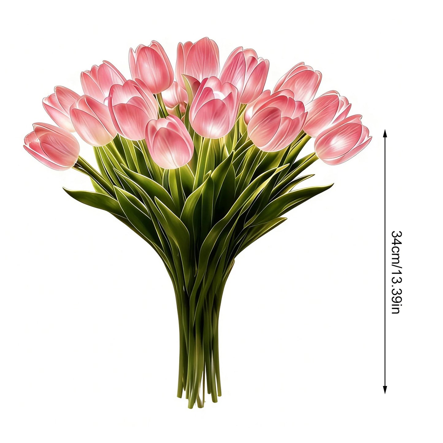 Tulip Bouquet Night Light LED Artificial Flower Table Lamp with Ribbon for Home Decor Birthday Valentine Day Gift for Women Peaceful Pleasures Health and Wellness