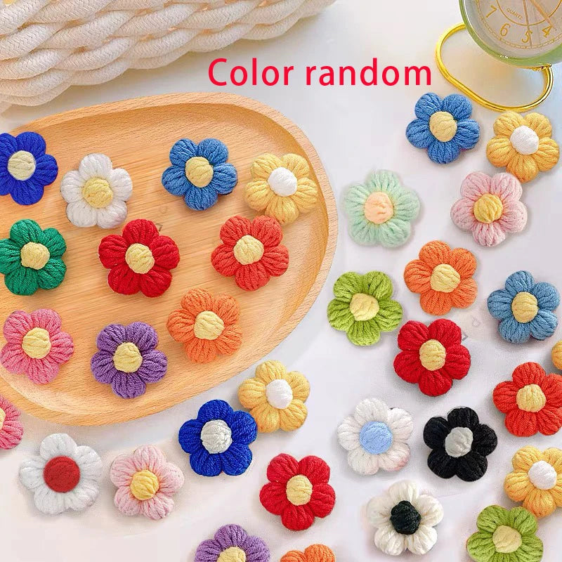 DIY Mirror Modification Material Edging Full Body Mirror Foam Flower Colored Handmade Floor Mirror Frame Decoration Cute Flower Peaceful Pleasures Health and Wellness 4cm 30pcs