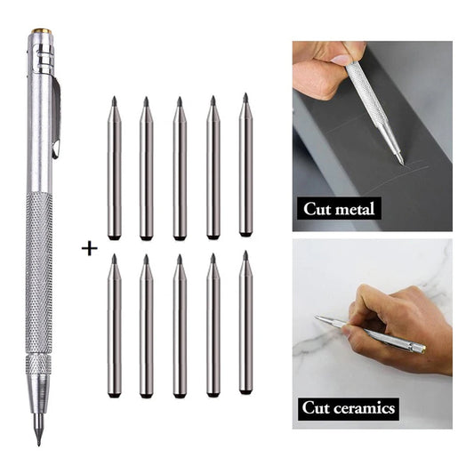10 Scriber Pen Diamond Scribing Pens Tungsten Carbide Tip Engraving Peaceful Pleasures Health and Wellness