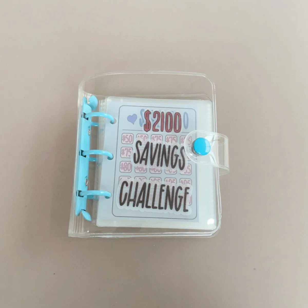 1000 Savings Challenge Binder with Cash Envelopes & Tracker