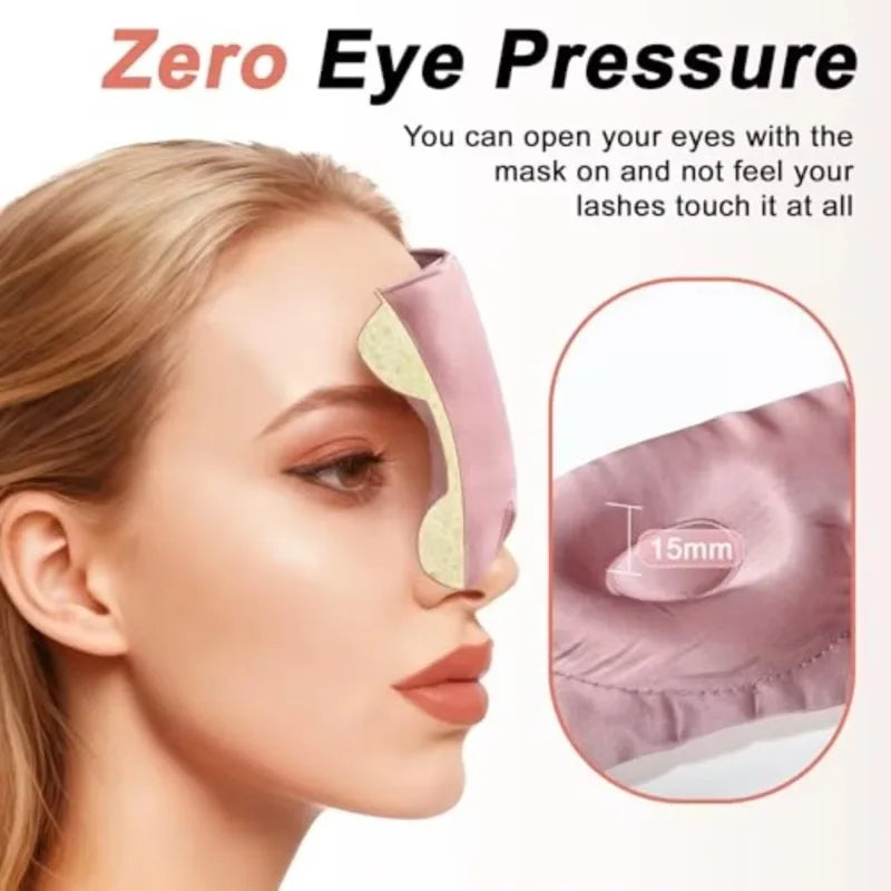 3D Mulberry Silk Sleep Mask – Total Blackout Eye Mask Unisex