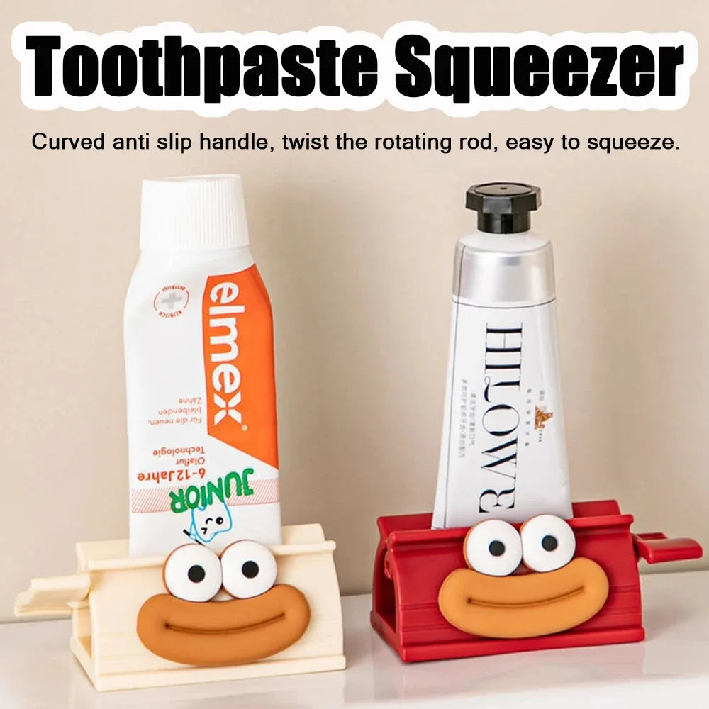 Funny Sausage Mouth Toothpaste Squeezer | Manual Tube Dispenser