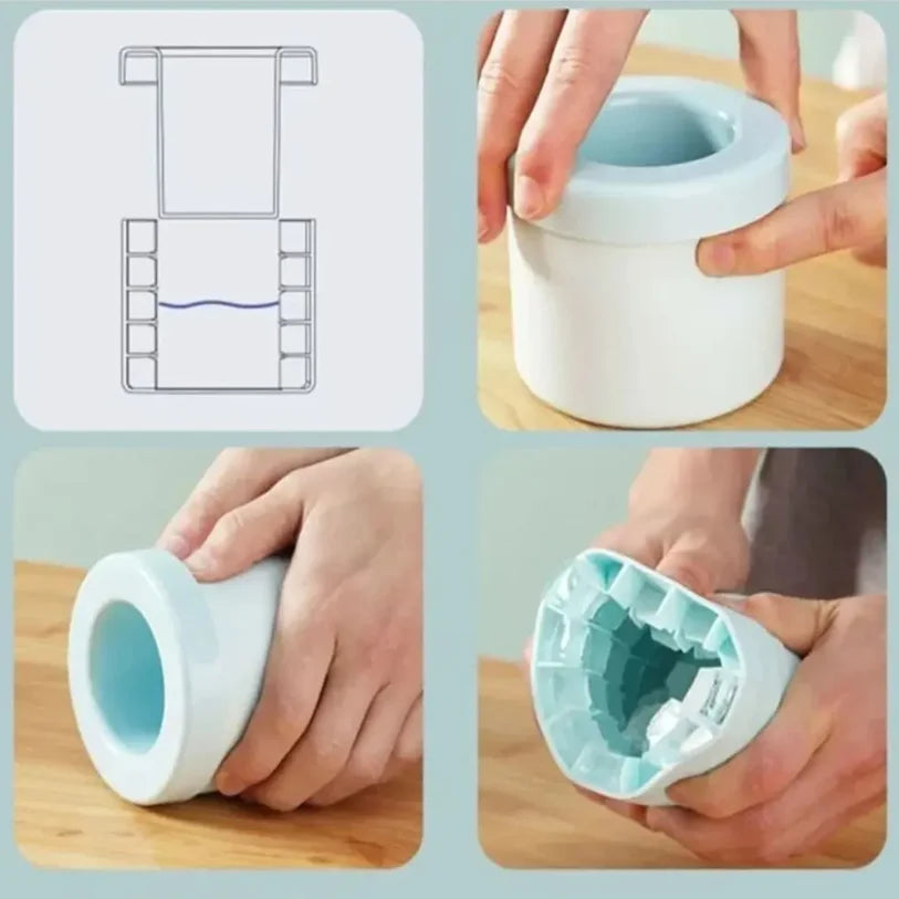 Food-Grade Silicone Mini Ice Cube Tray Mold | Easy Release