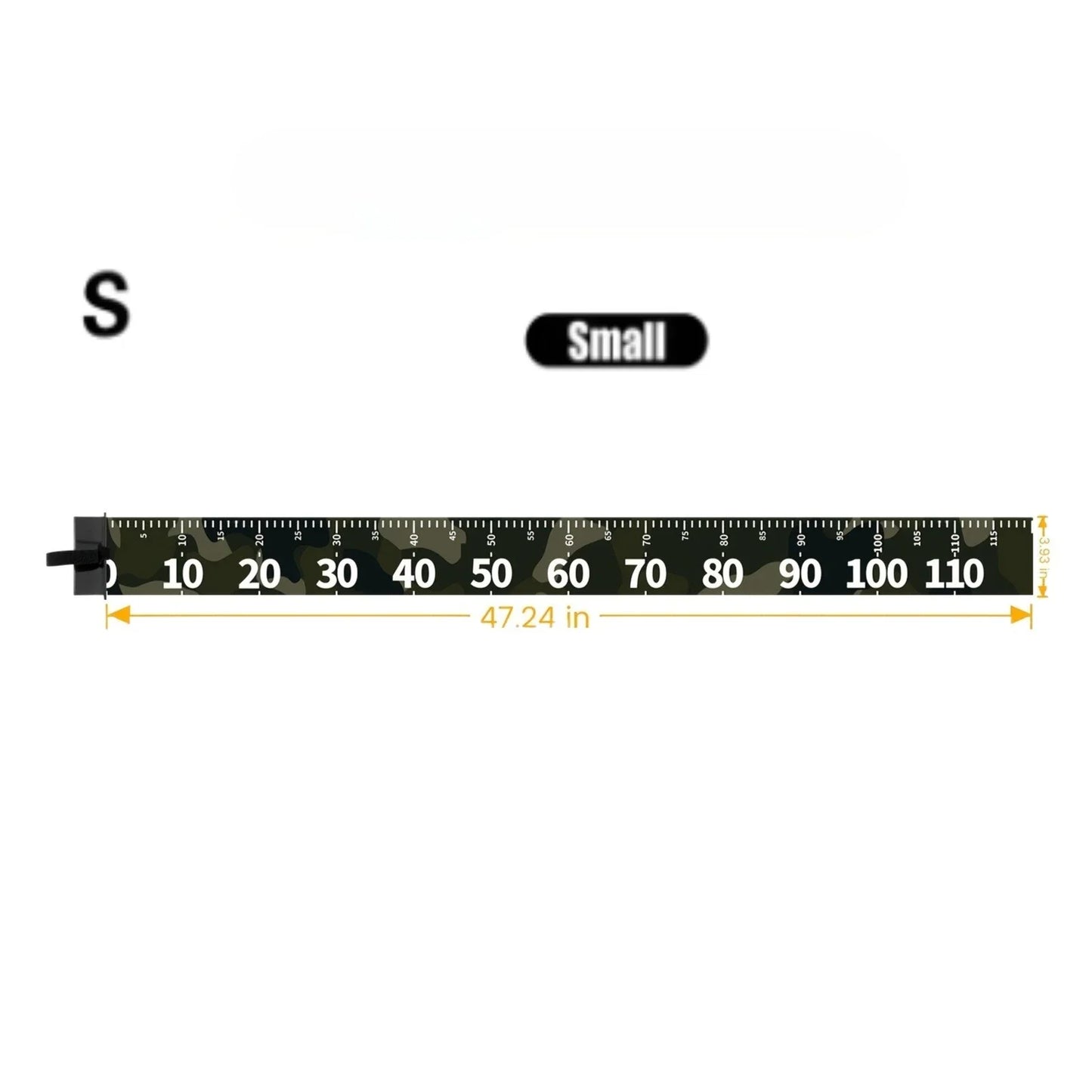 Waterproof Foldable PVC Fish Measuring Ruler | Fishing Tape