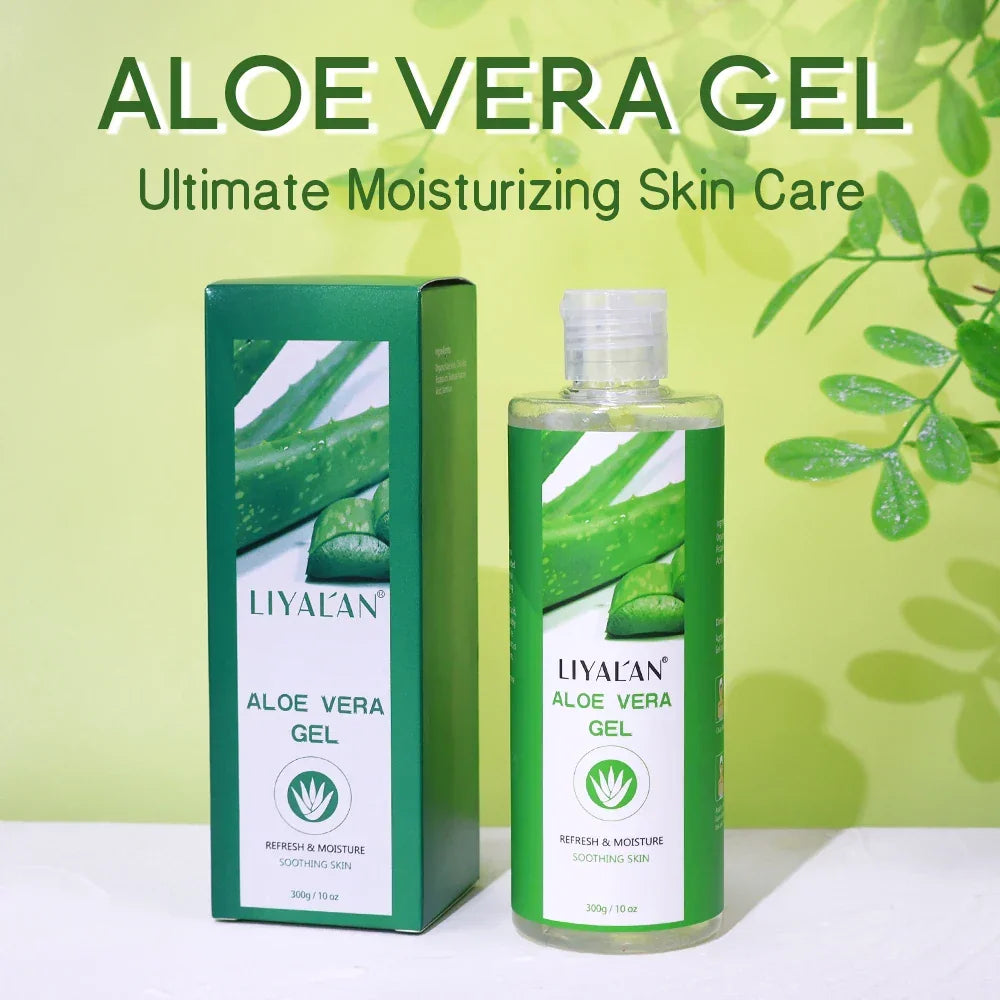 Aloe Vera Gel with Vitamin C – 300g Face & Body Moisturizer Peaceful Pleasures Health and Wellness