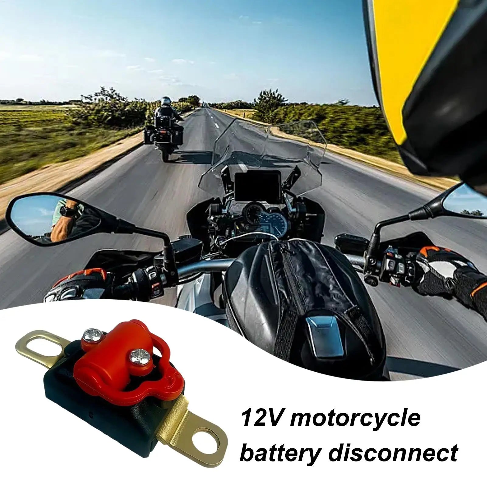 ATV Battery Disconnect Switches Universal 12V Anti-Leakage Isolation Breaker For Moto Car Boat RV Truck Prevent Current Loss Peaceful Pleasures Health and Wellness