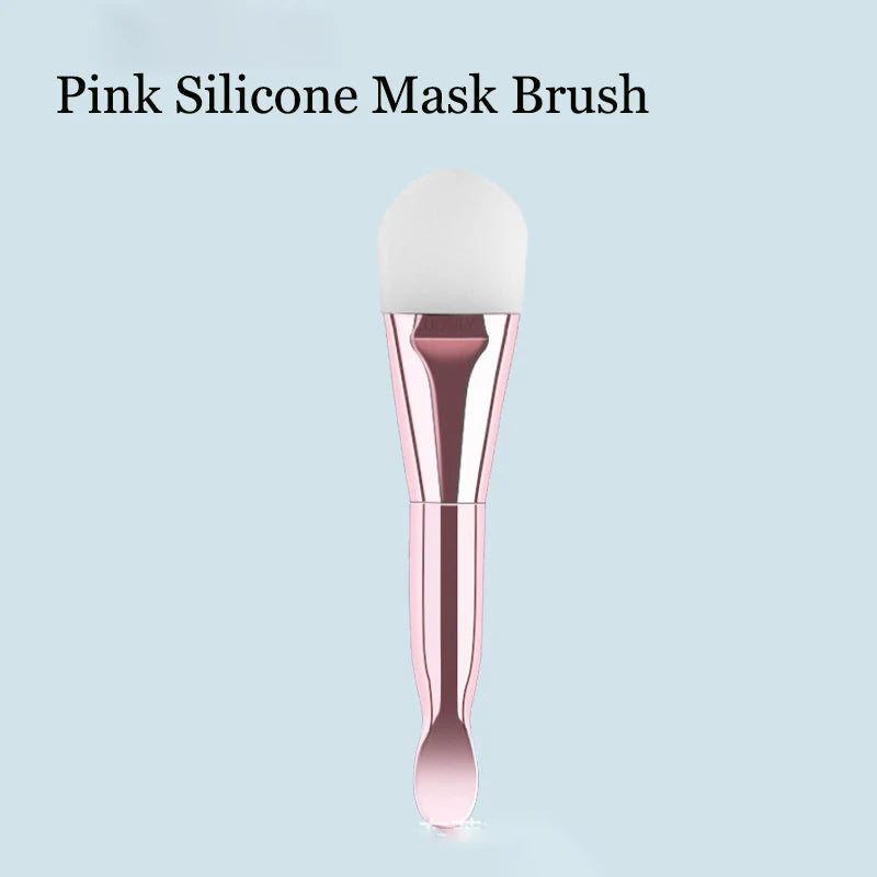 Double-Ended Silicone & Bristle Face Mask Brush | Beauty Tool