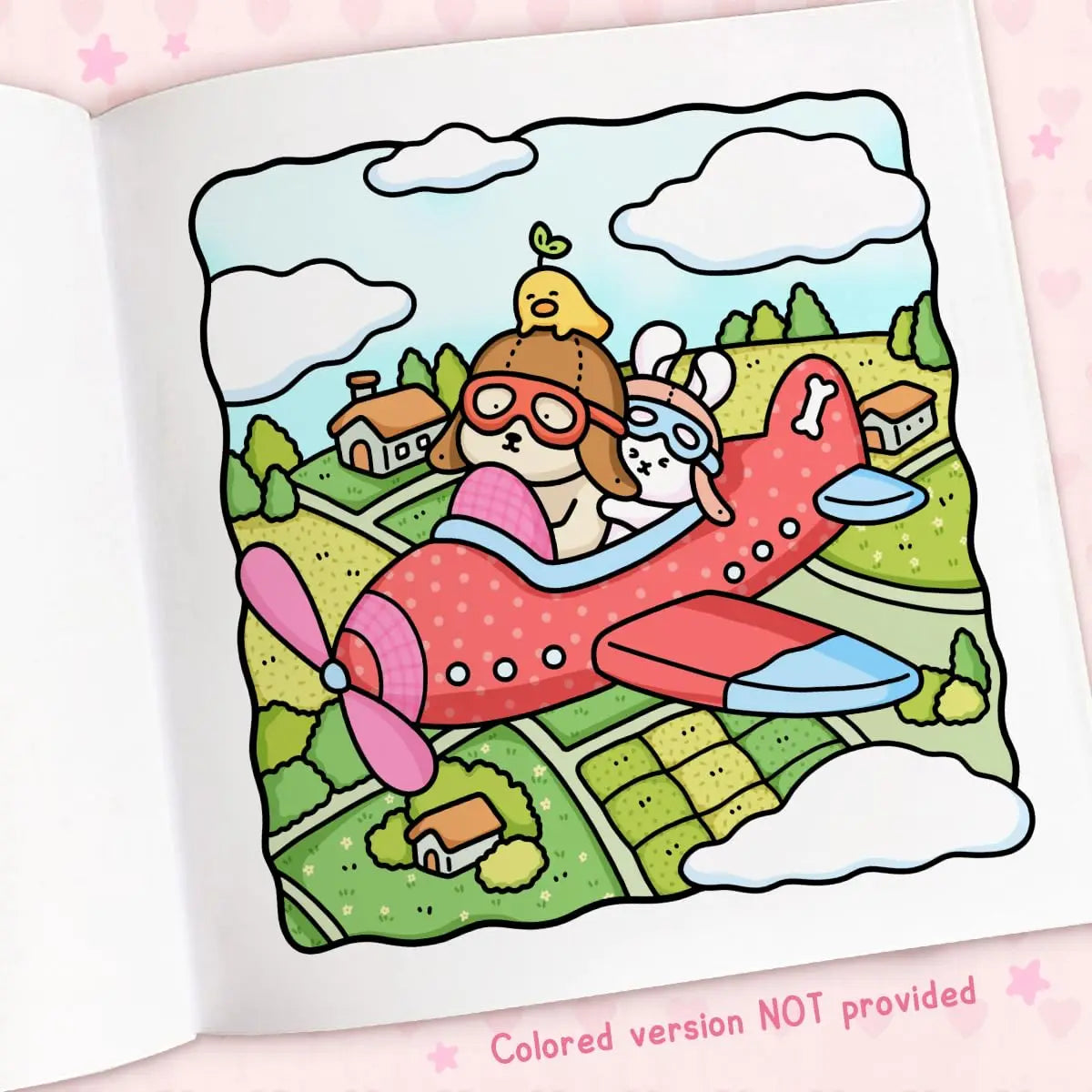 Bview Art Cozy Cuties Coloring Book Adults Kids Spaces