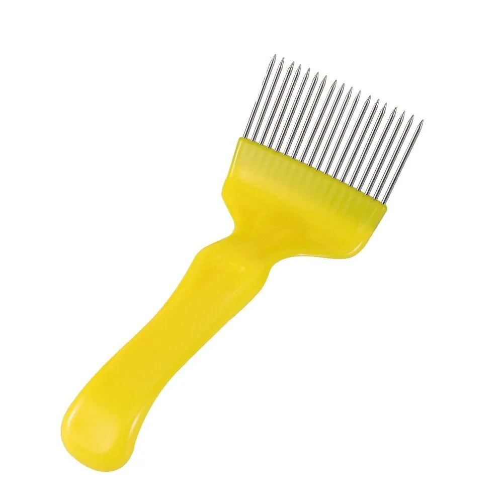 18/21 Pin Stainless Steel Honey Fork Scraper | Beekeeping Tool