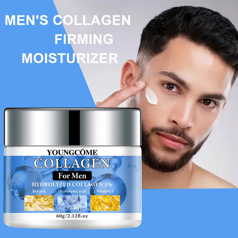Smooth Wrinkle Cream for Men Remove Face & Neck Wrinkles Firming Moisturizing Skin Retinol Face Cream Younger Facial Treatment Peaceful Pleasures Health and Wellness