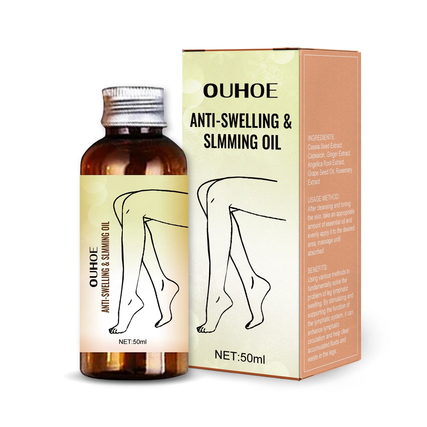 Fat Burning Slimming Essential Oil – Anti-Cellulite Firming