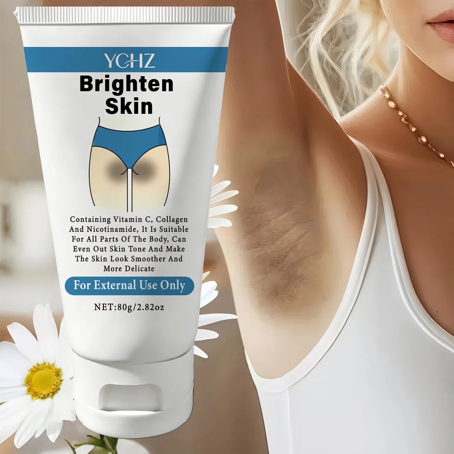 YCHZ Skin Brightening Collagen Moisturizing Cream 80g