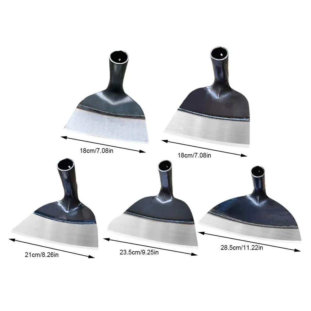 Heavy-Duty Manganese Steel Farm Hoe – Weeding & Tilling Tool