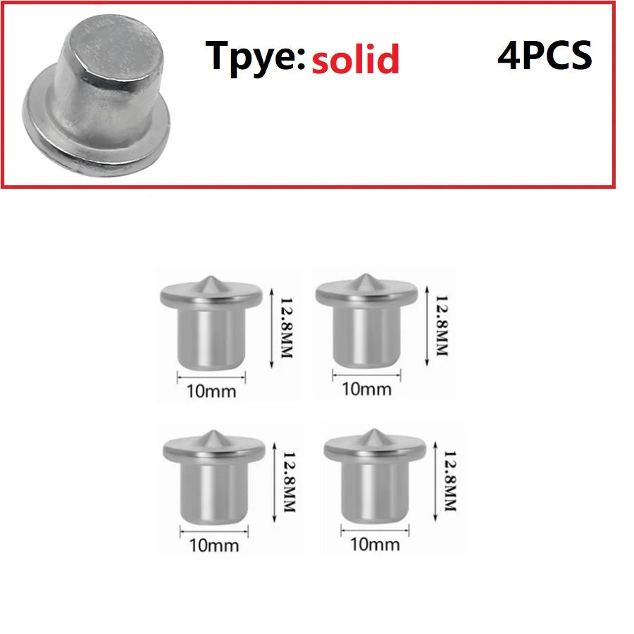 4-Piece Dowel Centre Point Pin Set 6/8/10/12mm Wood Marker