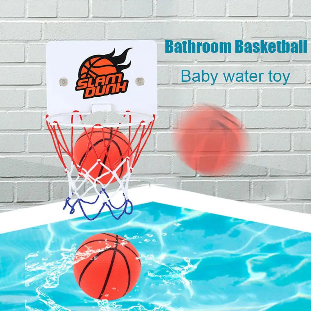 Mini Indoor Basketball Hoop Set with 2 Balls – Suction Cup