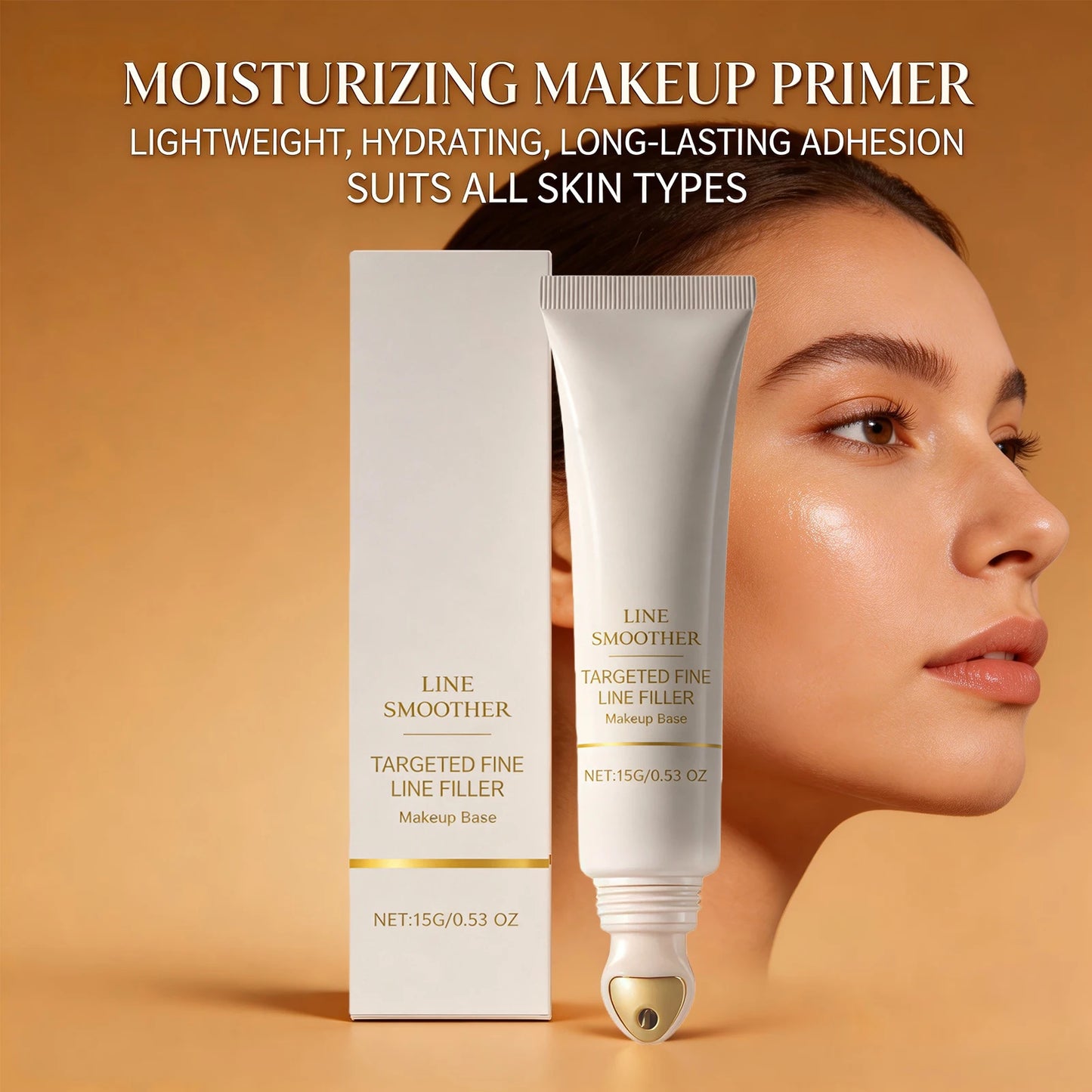Line Smoother Hydrating Primer for Makeup Even Tone Lightweight & Non-sticky Invisible Pores Antioxidant Makeup Base Moisturizer Peaceful Pleasures Health and Wellness