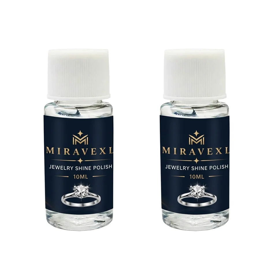 MIRAVEXL Gold & Silver Jewelry Cleaner Polish Solution 10ml