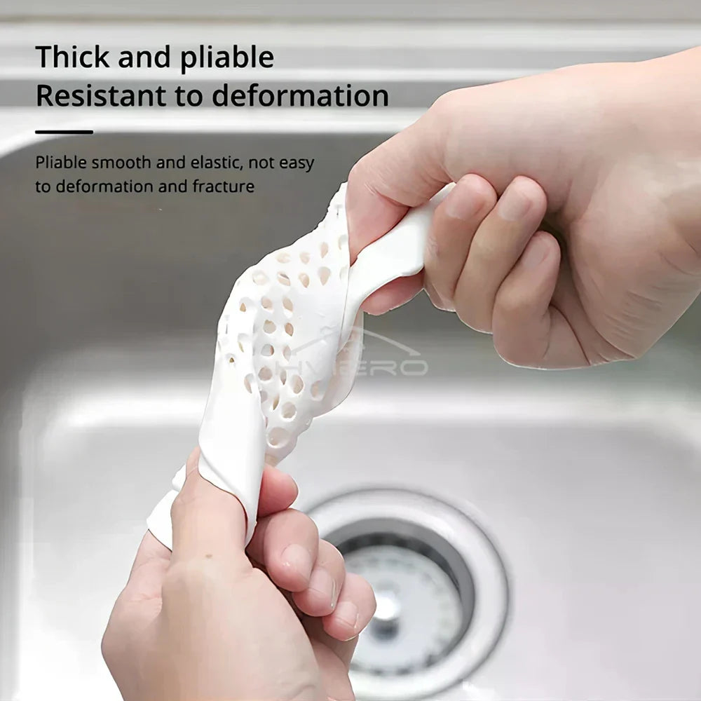 Silicone Hair Catcher Drain Strainer – Sink & Shower