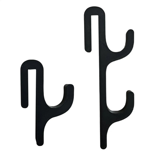 Clamp-On Shower Door Hook | No-Drill Towel & Robe Hanger Shower Door Hook Peaceful Pleasures Health and Wellness