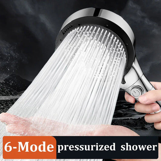 6-Mode Filtered Handheld Shower Head Set with 1.5m Hose Handheld Shower Head Oasis Select