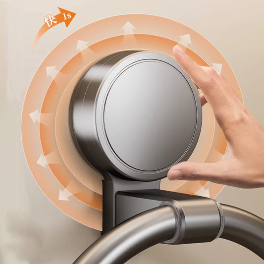 Drill-Free Suction Cup Towel Ring | Aluminum Alloy Wall Mount Suction Cup Towel Ring Peaceful Pleasures Health and Wellness