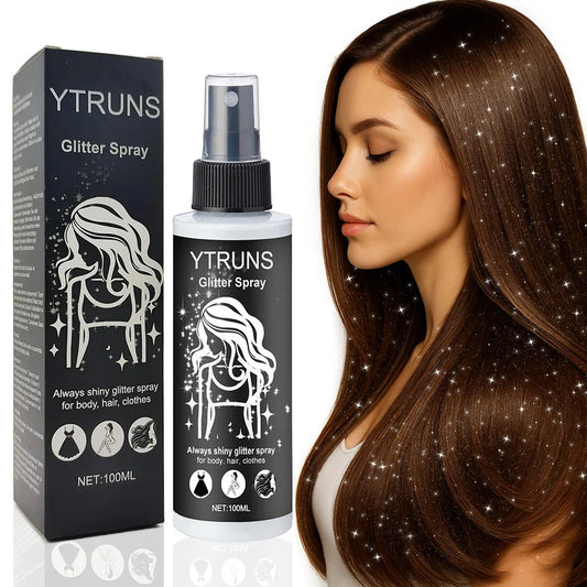 100ml Glitter Spray for Body, Hair & Clothes – High Gloss Shimmer Body Glitter Spray Oasis Select Default Title