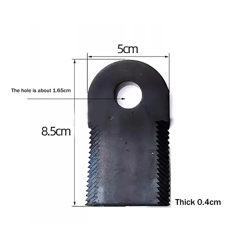 Straw & Grass Clipping Crusher | Hand-Push Lawnmower Accessory