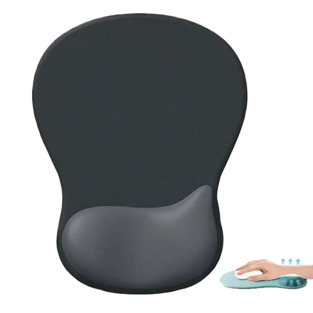 Ergonomic Wrist Rest Mouse Pad Comfortable Wrist Rest Support Mouse Pad Pain Relief Non Slip Gaming Mouse Pad for Computer Peaceful Pleasures Health and Wellness B