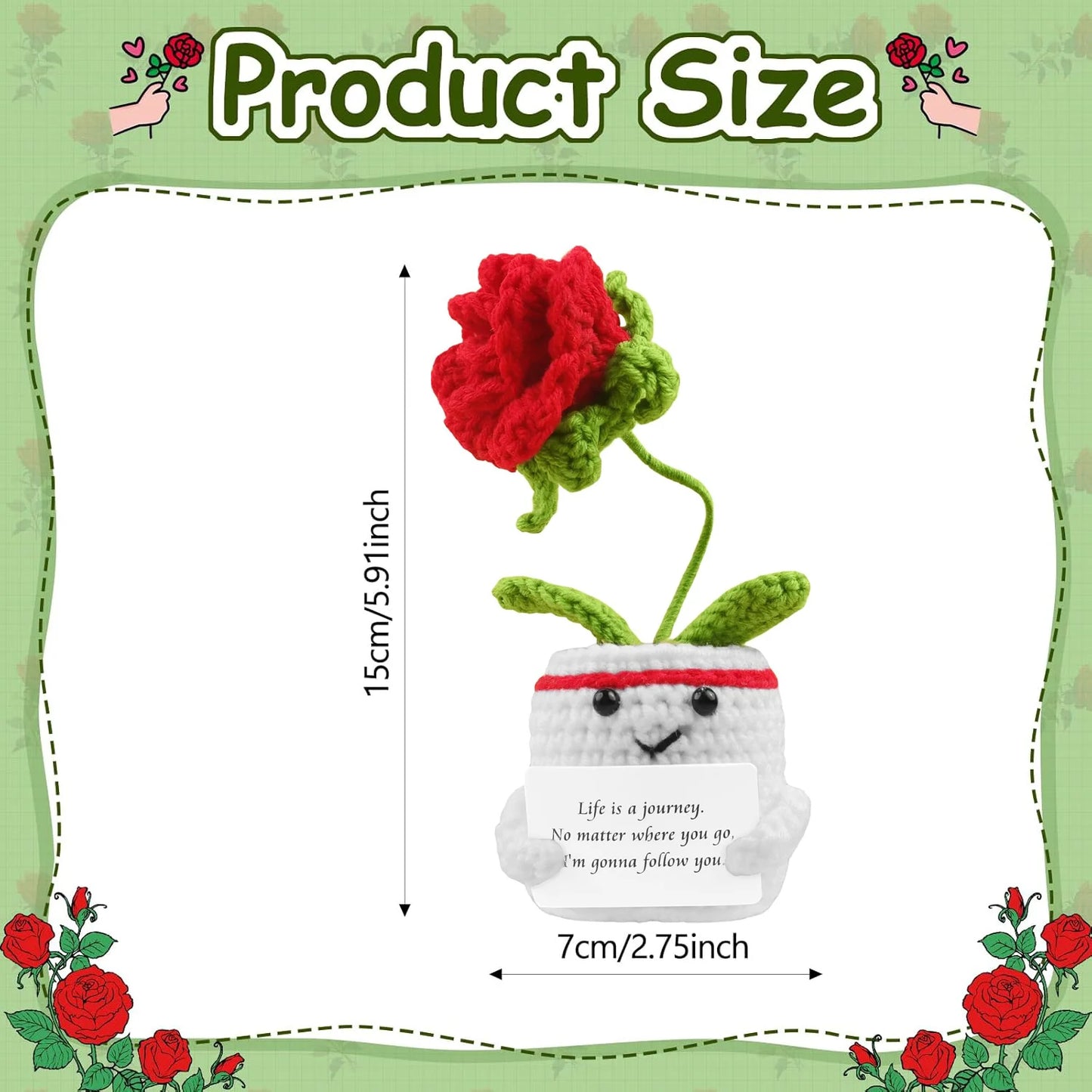 Custom Handmade Crochet Doll | Pocket Hug Knitted Plush Gift